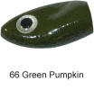 Strikezone Peek-A-Boo Weight 1/8 Green Pumpkin