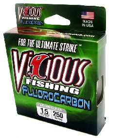 Vicious Fluorocarbon Clear Line 200yd 15lb