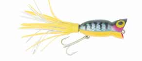 Arbogast Hula Popper 3/8oz Perch