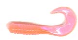 Action Bait 3in Curly Grubs 25pk Hot Pink