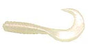 Action Bait 4in Curly Grubs 12pk Pearl