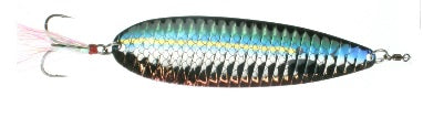 Nichols 8in Ben Parker  Magnum Flutter Spoon Blueback HD 3.5oz