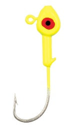 Eagle Claw Saltwater Fish Head 1/4oz 10ct Chartreuse