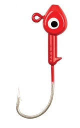 Eagle Claw Saltwater Fish Head 3/8oz 10ct Red