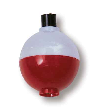 Betts Snap-On Floats 2ct 1.75in Red/White