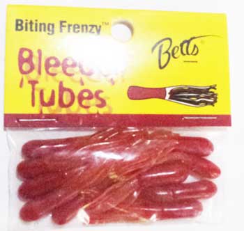 Betts Bleeder Tubes 1.5in 10ct Red/Chartreuse/Red