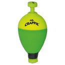 Betts Mr Crappie Snappers Wgt 1.25in Pear 2ct Yellow/Green
