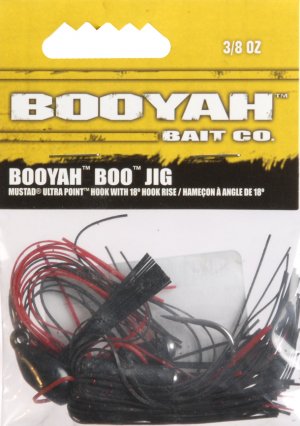 Booyah Boo Jig 3/8oz Black/Red