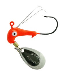 Blakemore Roadrunner Head Weedless 1/8oz #1 2ct Fluor Red