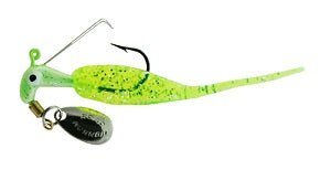 Blakemore Slab Runner w/Baby Shad 1/16oz #2 Chart Silver