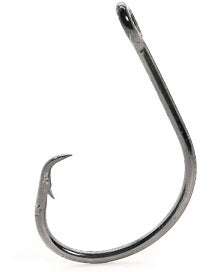 Mustad Offset Classic Circle Black Nickle 10ct Size 1