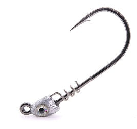 Mustad Spring Lock Jig Head 3/8 4/0 Plain 3ct