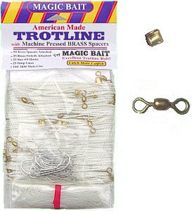 Magic Bait Trot Line 100ft 20 hooks Size 4/0