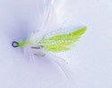 Mustad Dressed Treble Hooks 2ct White/Chart Size 6