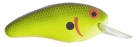 Bomber Deep Flat A 3/8 2-1/2 4-8ft Chartreuse/Black