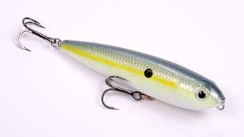 Strike King KVD Sexy Dawg Jr 3.75in 1/2oz Clear Sexy Shad