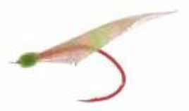 Tru Turn Boss Kat Sabiki Rig Glow/White 6-Hook Size 8