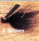 Arkie Bucktail 1/8oz 6/cd Brown