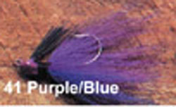 Arkie Bucktail 1/4oz 6/cd Purple/Blue