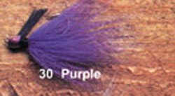 Arkie Bucktail 1/4oz 6/cd Purple