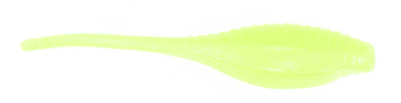 Bass A Pro Tiny Shad 2in 15ct Silk Chartreuse