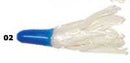 Southern Pro Umbrella Crappie Tube 2"10ct Blue/White