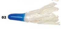 Southern Pro Umbrella Crappie Tube 2"10ct Blue/White