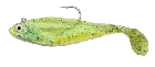 Storm WildEye Swim Shad 4" Chartreuse