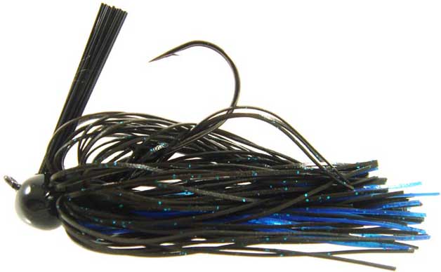 Strike King Tour Grade Football Jig 3/4oz Black/Blue