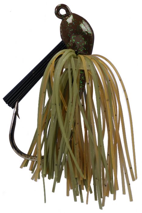 Strike King Premier Bitsy Jig 1/4oz Green Craw