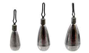Strike King Tour Grade Tungsten Drop Shot Weights / Unpainted