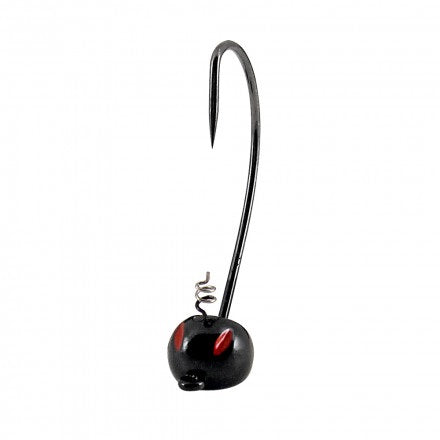 Yum Pumpkin Ed Jig 3/8 4/0 2ct Black