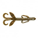 Yum Christie Critter 4.5in 8ct Green Pumpkin/Purple Flake