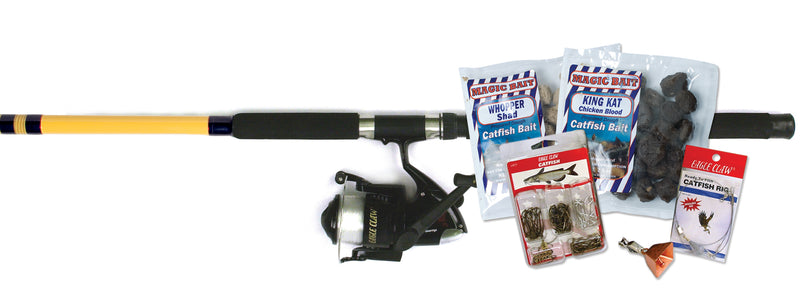 Eagle Claw Combo Catfish w/Kit 8' 2pc