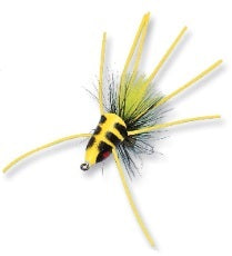 Betts Falls Fish Head White Speckle Size 10 12/card