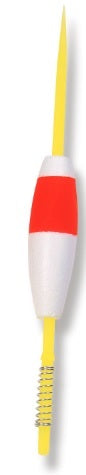 Betts Spring Stick Unweighted Pear 1.25in Red/White 50ct