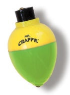 Betts Mr Crappie Rattlin Pear 11/4in 3ct Yellow/Green