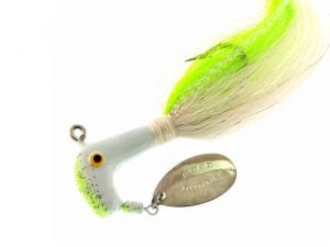 Blakemore Road Runner Bucktail 1/2oz 4/0 Ch/WH-CH/WH 6/cd