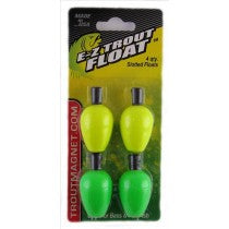 Leland E-Z Trout Floats 4ct