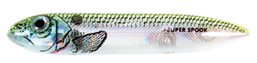 Heddon Preminum Super Spook 5in 7/8oz Okie Shad