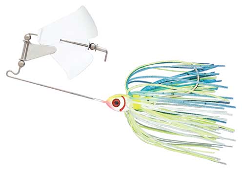 Booyah Buzz Bait 3/8oz Snow White Shad