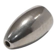 Bullet Weight Tungsten Flipping Sinker Natural 1oz 1ct