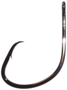 Daiichi Circle Wide Hook Offset Black Nickel Size 5/0 4ct