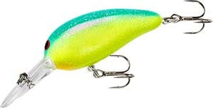 Norman Middle N 2in 3/8oz Chartreuse/Blue