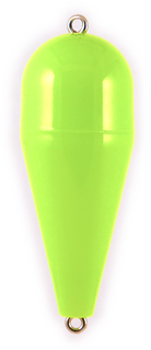 Rainbow Torpedo Float 3/8 Opaque Green