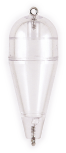 Rainbow Torpedo Float 3/8 Clear