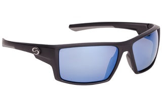 Strike King Sunglass S11 Pickwick Matte Black Blue Mirror Lens