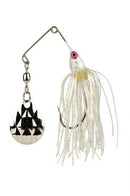 Strike King Mini-King Spinnerbait  White Head White Skirt