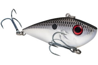 Strike King Red Eye Shad 1/2oz Chrome Black