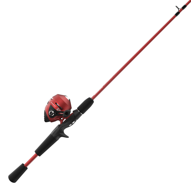 Zebco Slingshot Open Stock SC Combo 202/562M 5ft 6in 2pc Red